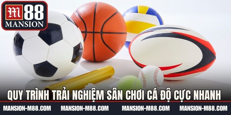Quy trình trải nghiệm sân chơi cá độ cực nhanh chóng