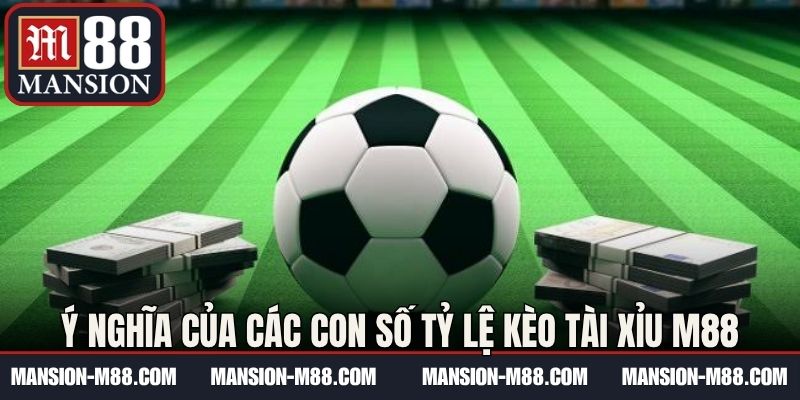 Ý nghĩa của các con số tỷ lệ kèo tài xỉu M88