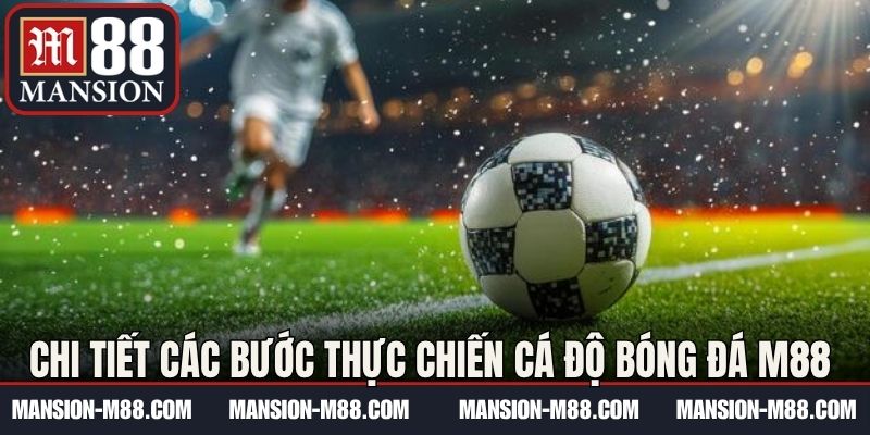 Chi tiết các bước thực chiến cá độ bóng đá M88 an toàn